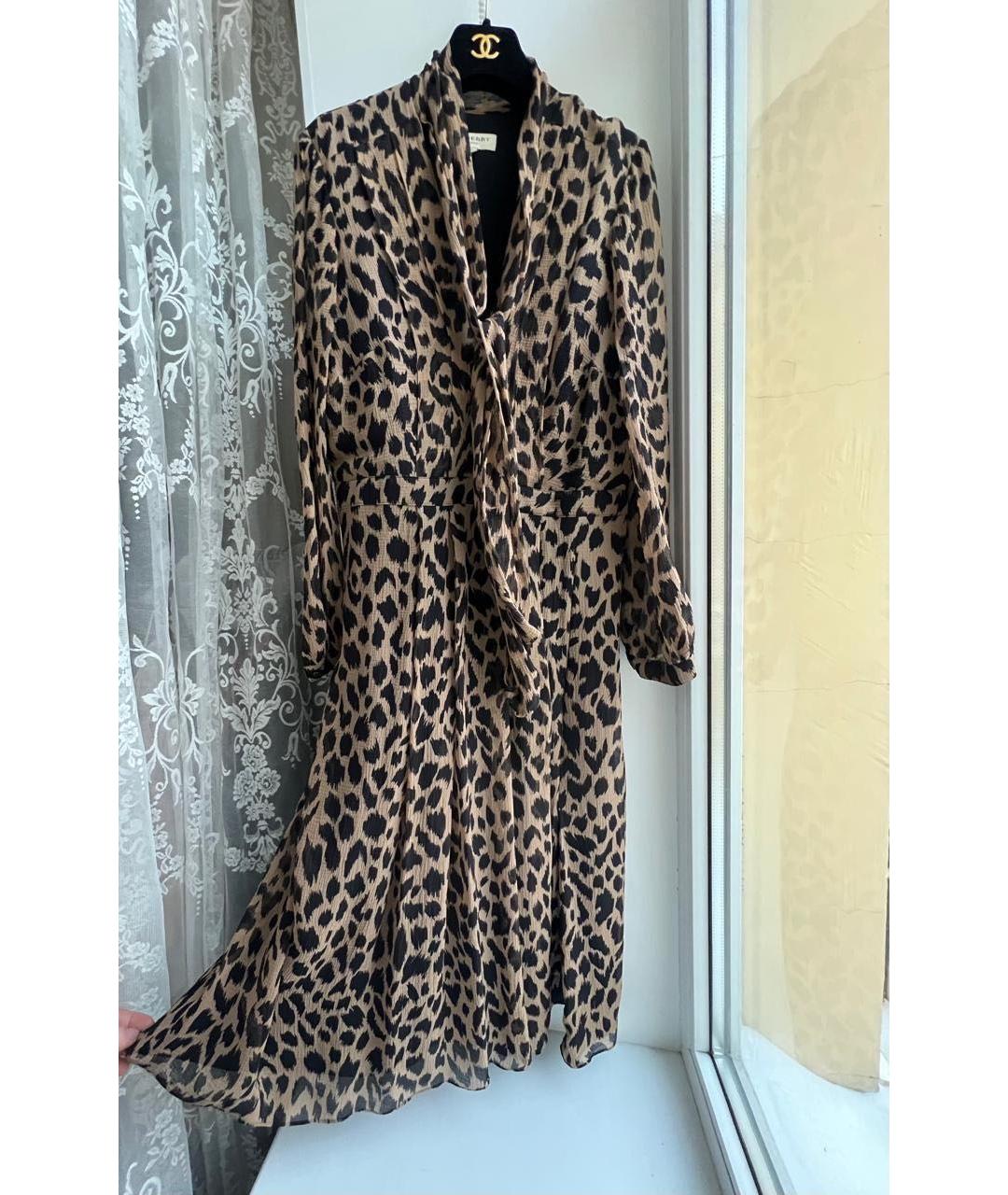 BURBERRY Шелковое повседневное платье, фото 6