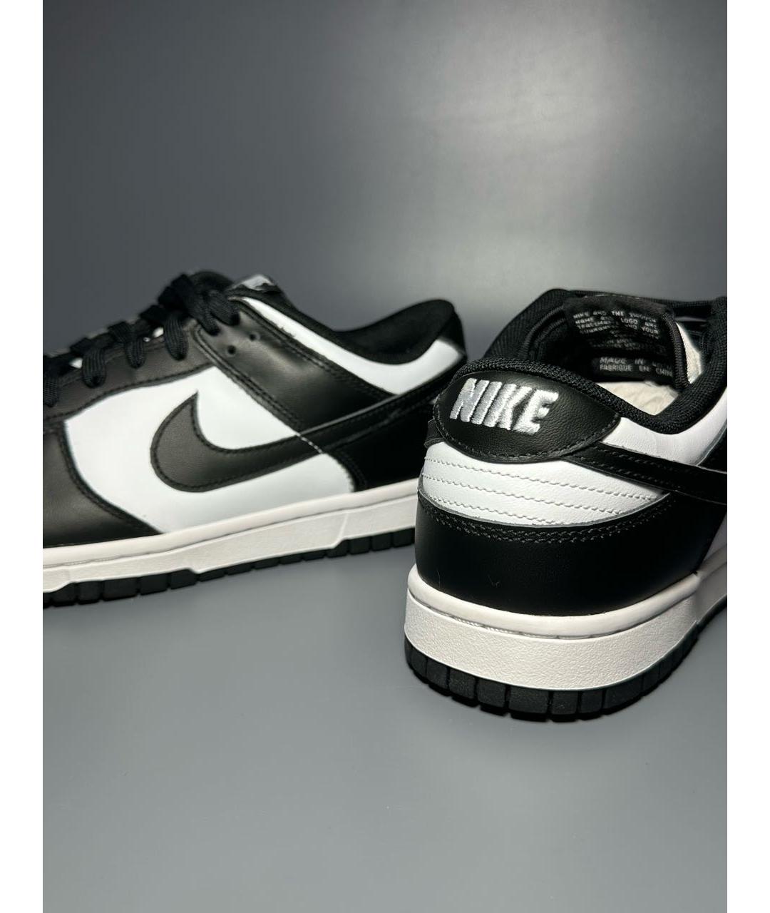 NIKE Черные кожаные кроссовки, фото 7
