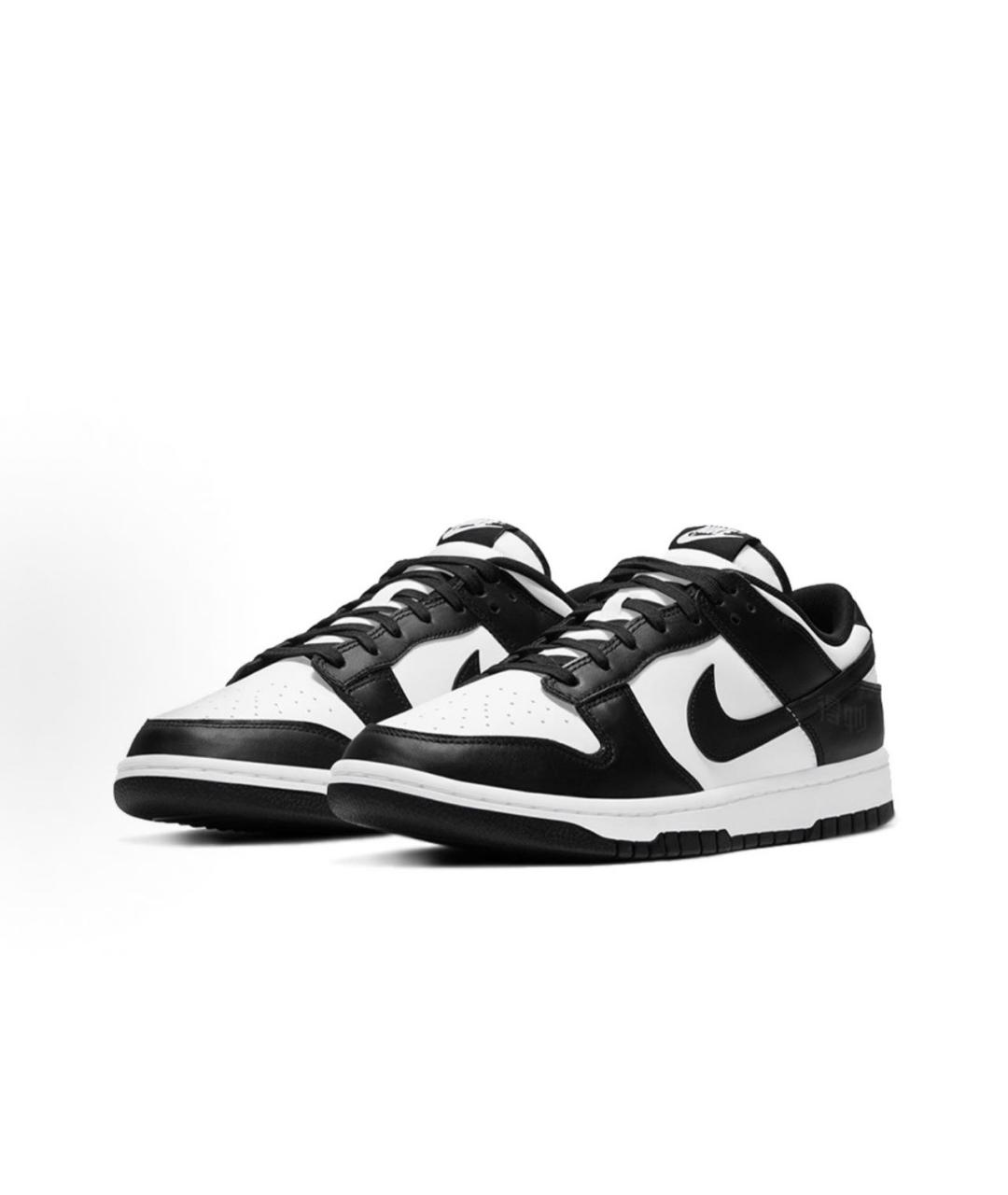 NIKE Черные кожаные кроссовки, фото 2