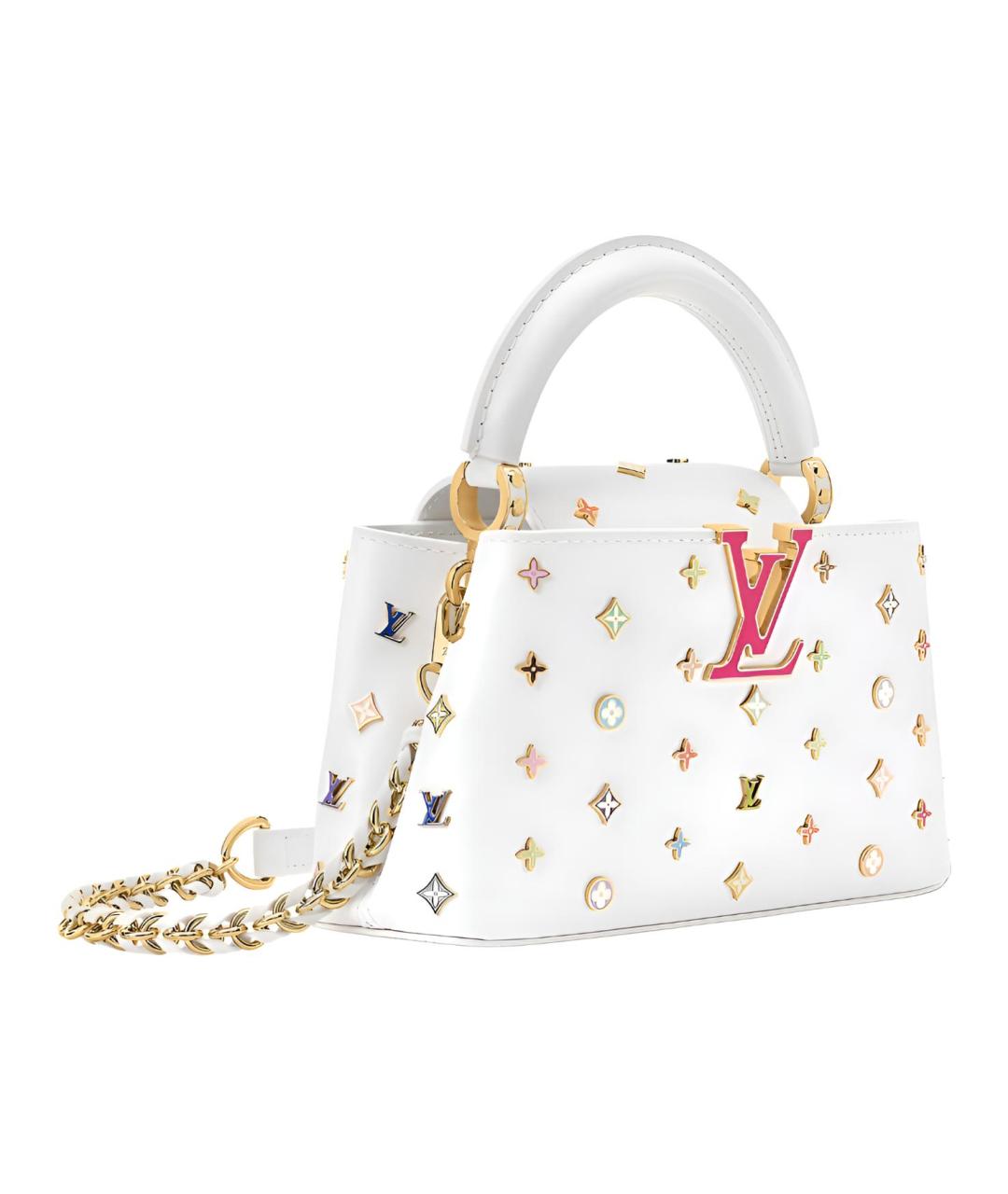LOUIS VUITTON Белая сумка через плечо, фото 2