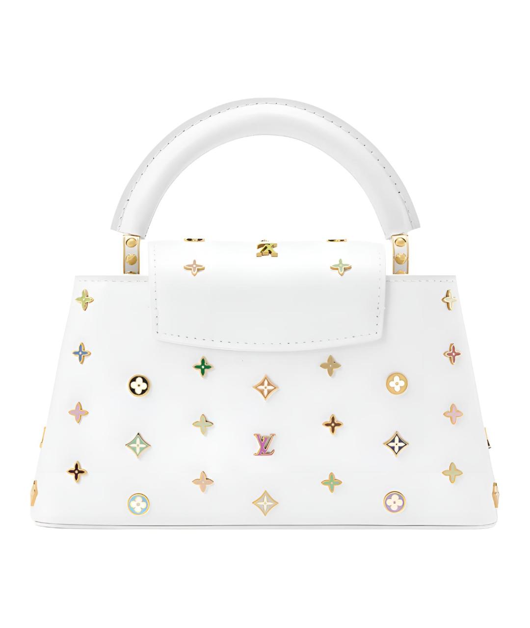 LOUIS VUITTON Белая сумка через плечо, фото 3