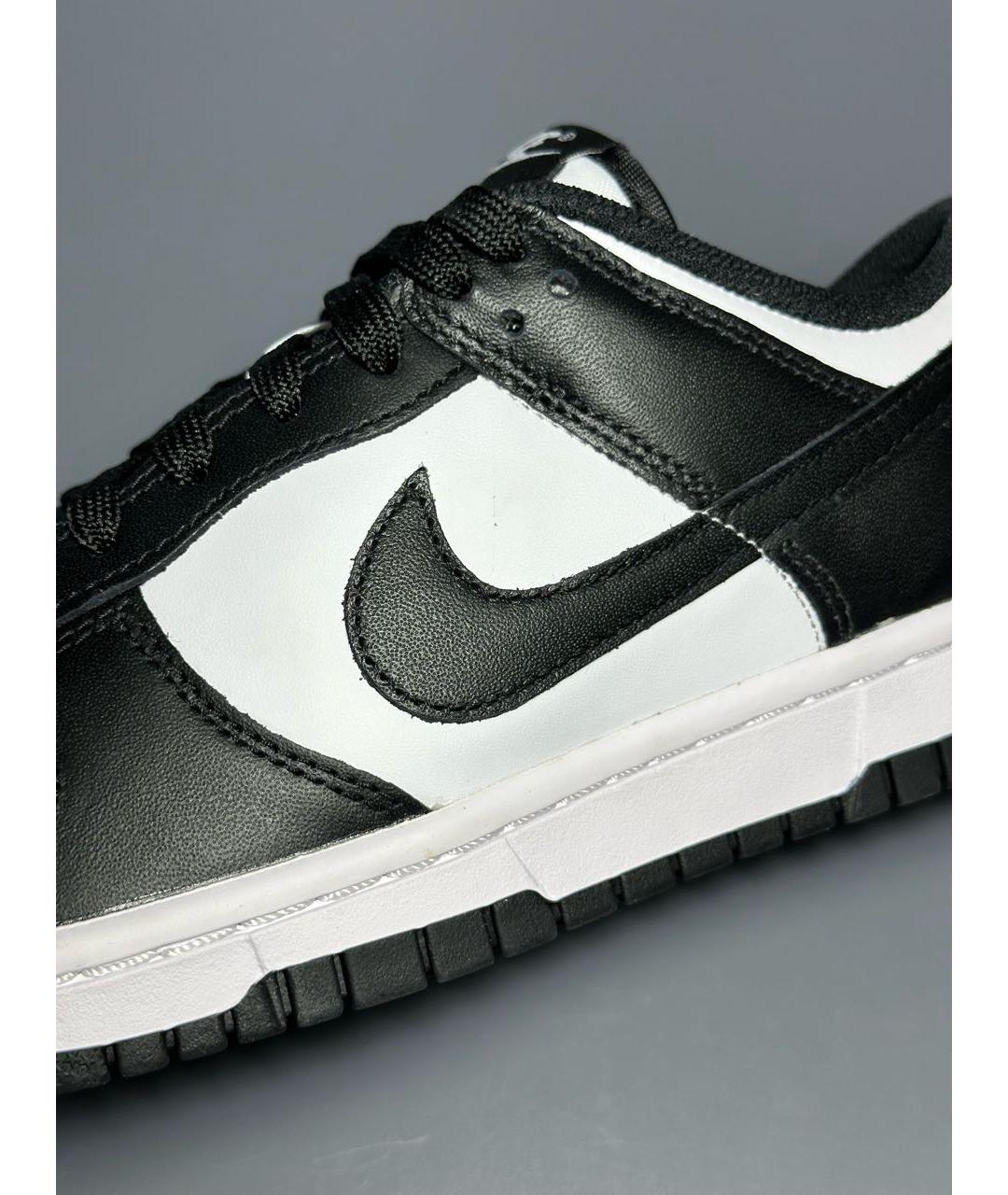 NIKE Черные кожаные кроссовки, фото 8