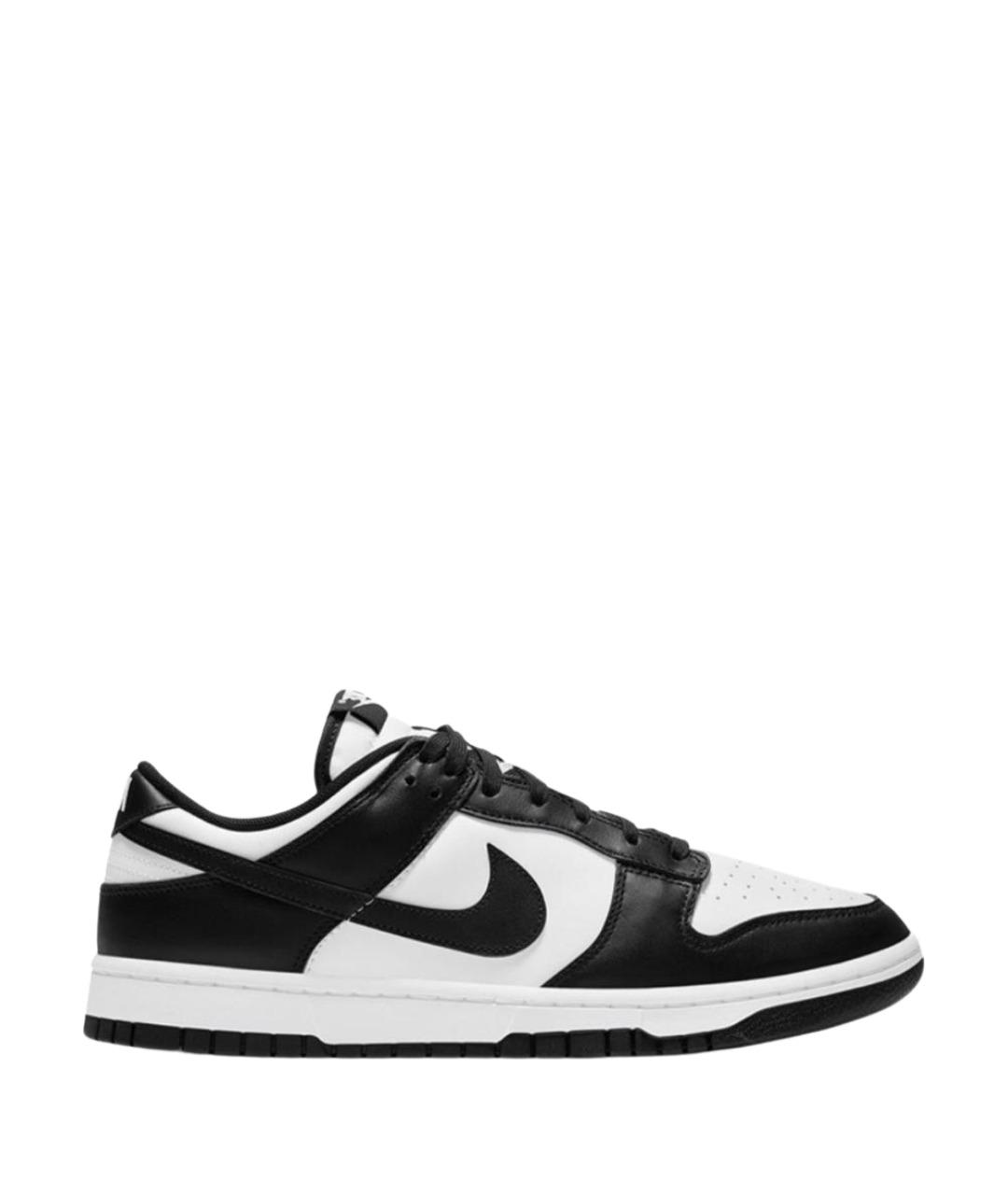 NIKE Черные кожаные кроссовки, фото 1
