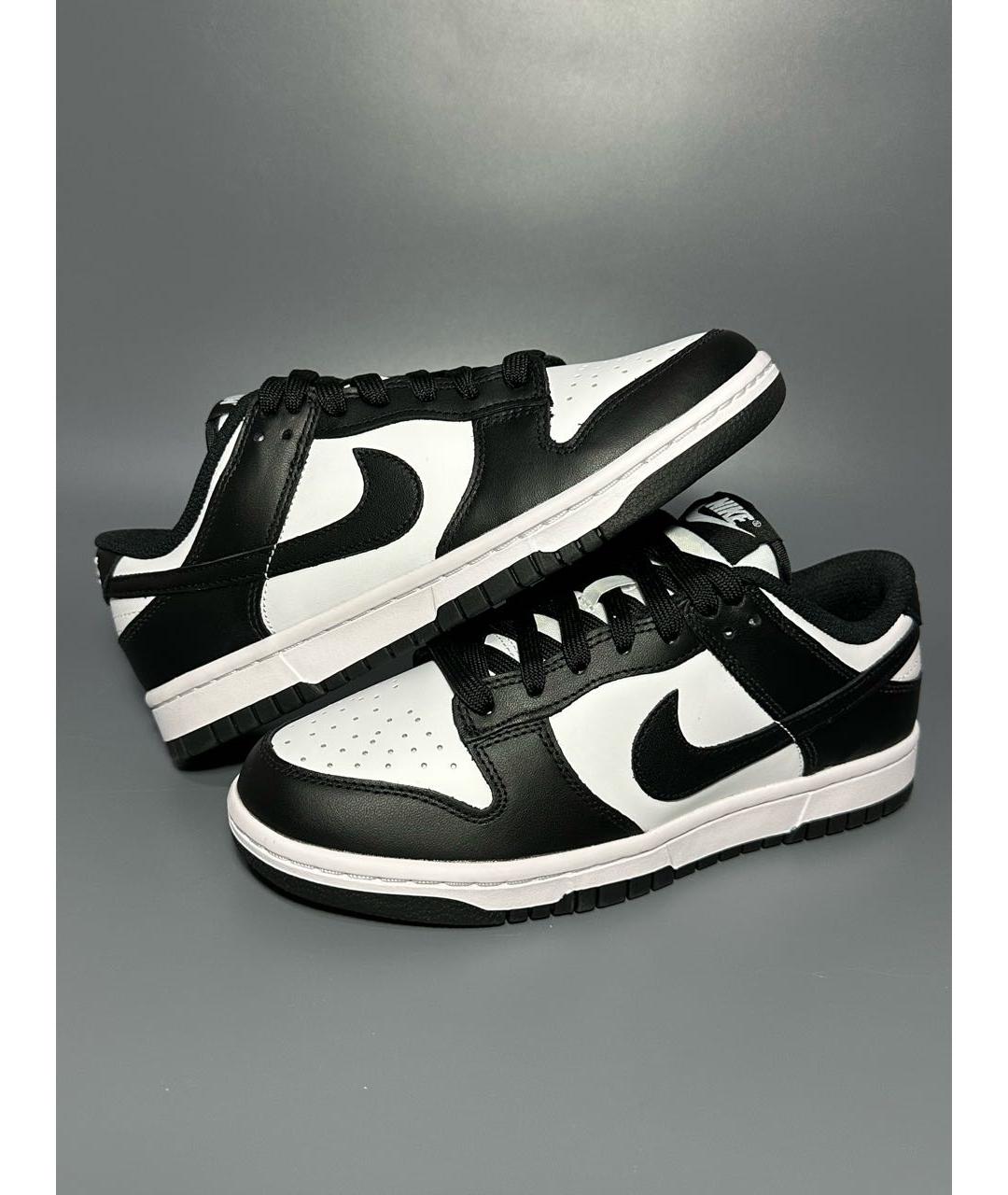 NIKE Черные кожаные кроссовки, фото 7