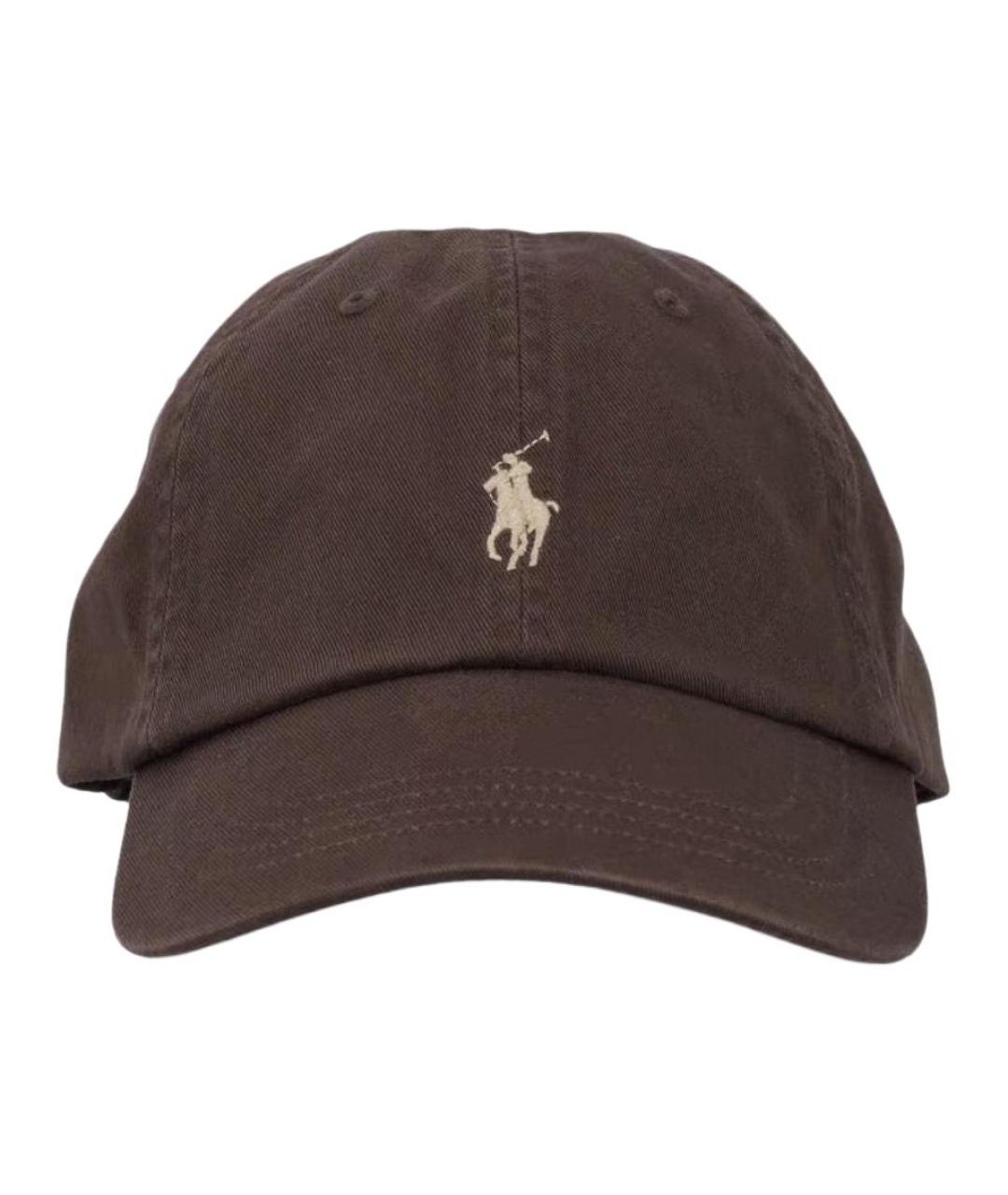 POLO RALPH LAUREN Коричневая кепка/бейсболка, фото 1