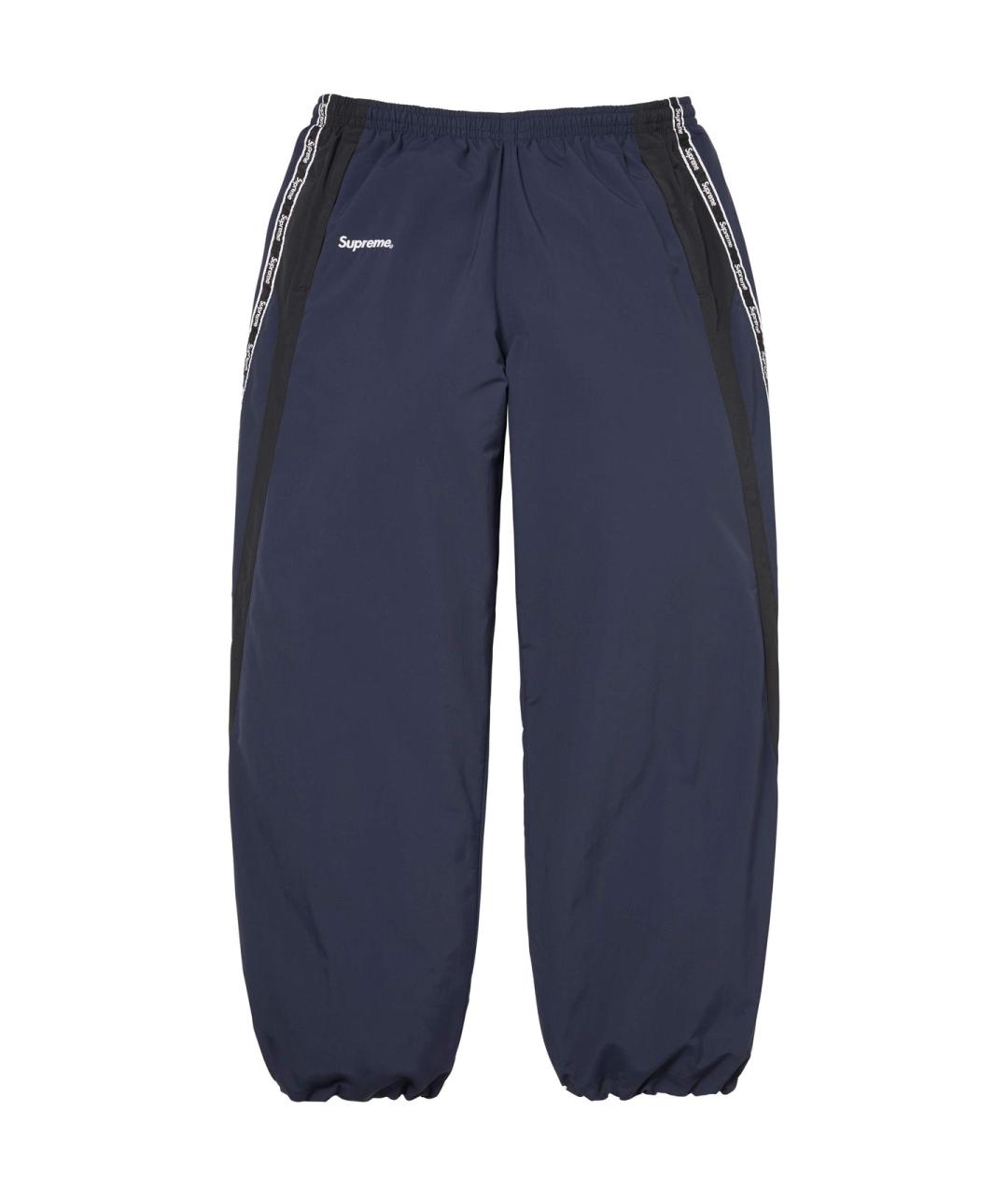 SUPREME Темно-синие спортивные брюки и шорты, фото 1