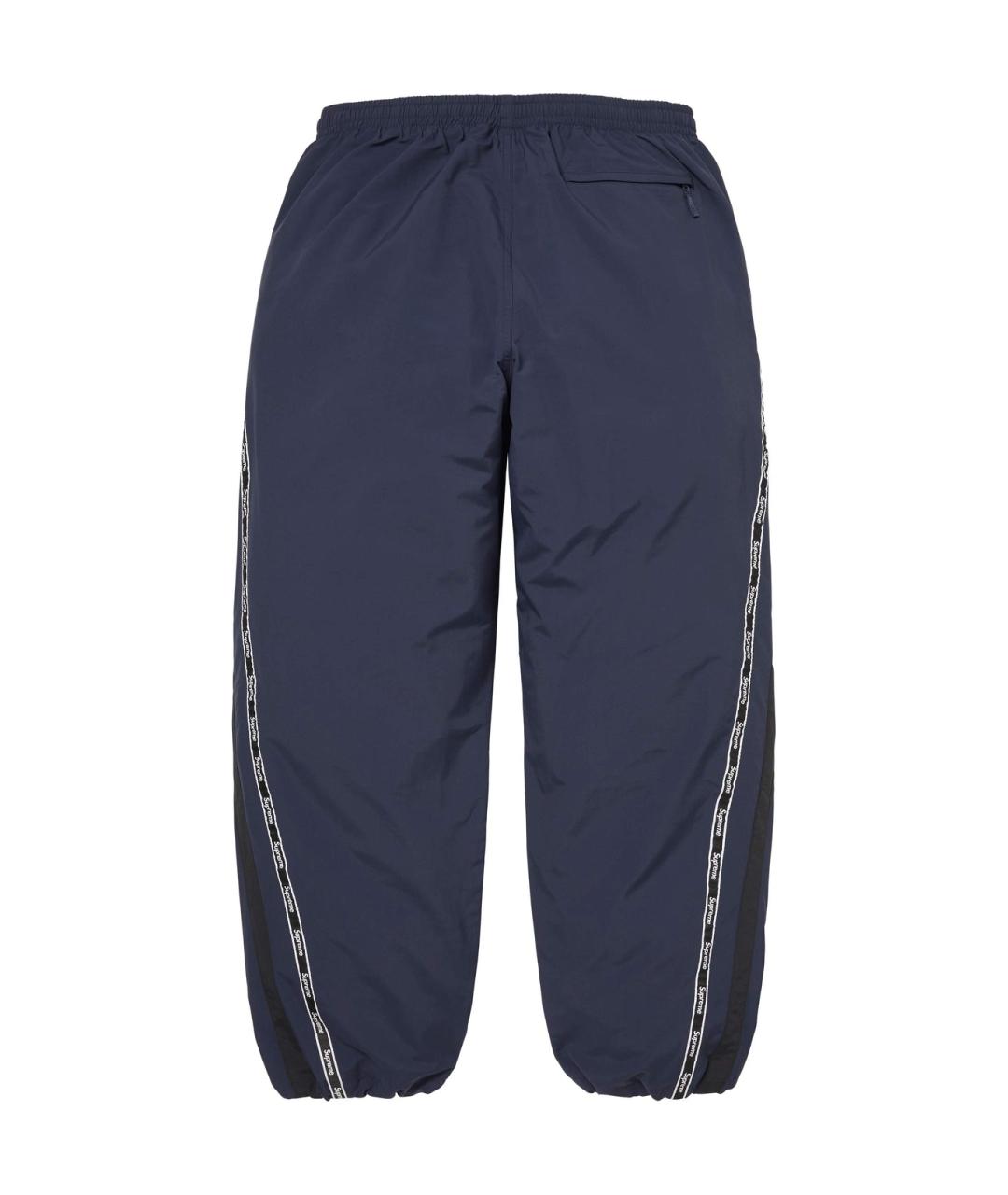 SUPREME Темно-синие спортивные брюки и шорты, фото 2