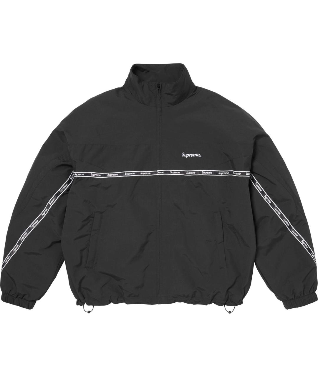 SUPREME Черная куртка, фото 1