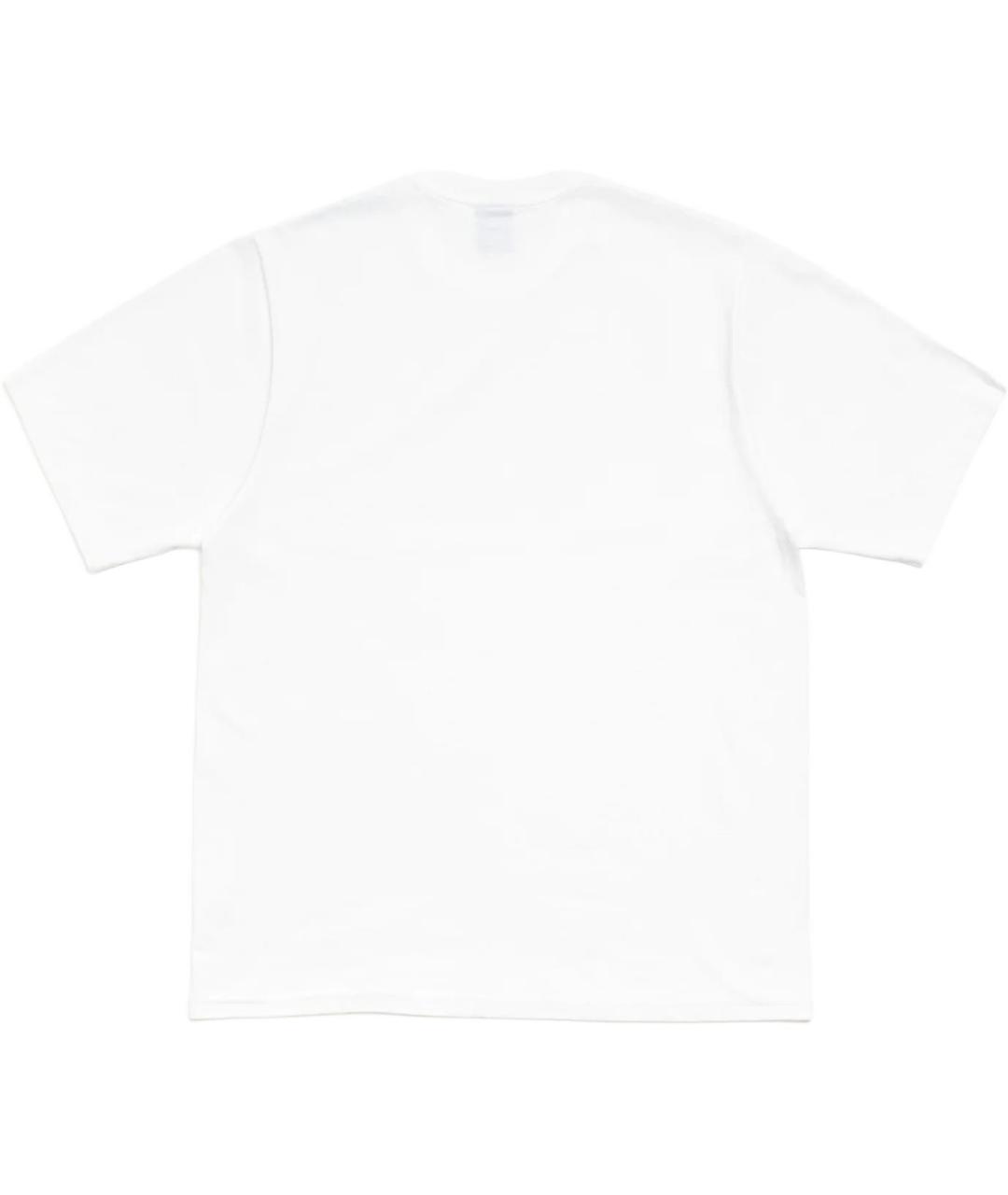 STUSSY Белая футболка, фото 2