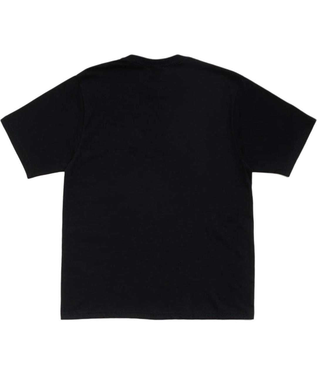STUSSY Черная футболка, фото 2