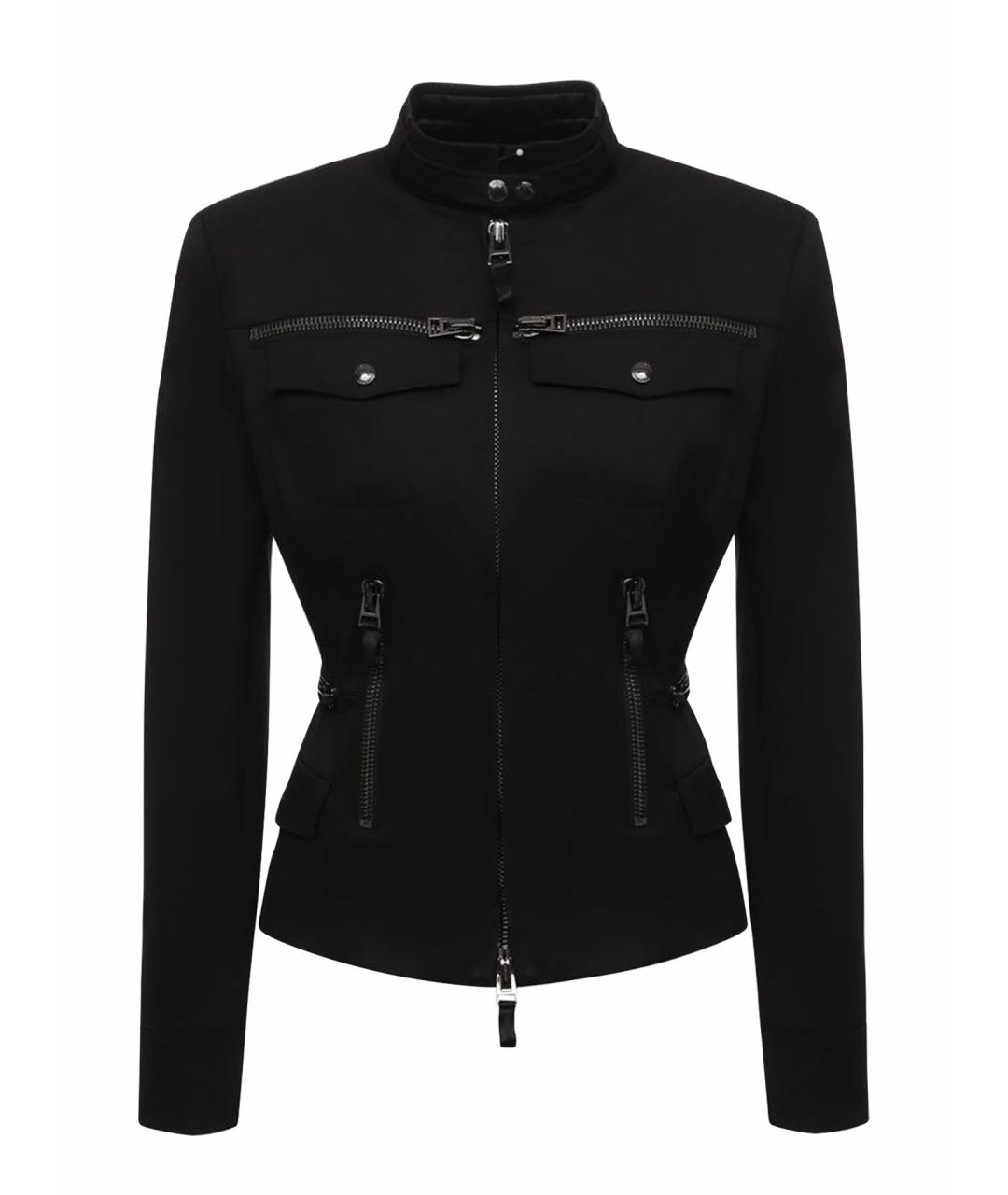 TOM FORD Черная хлопковая куртка, фото 1