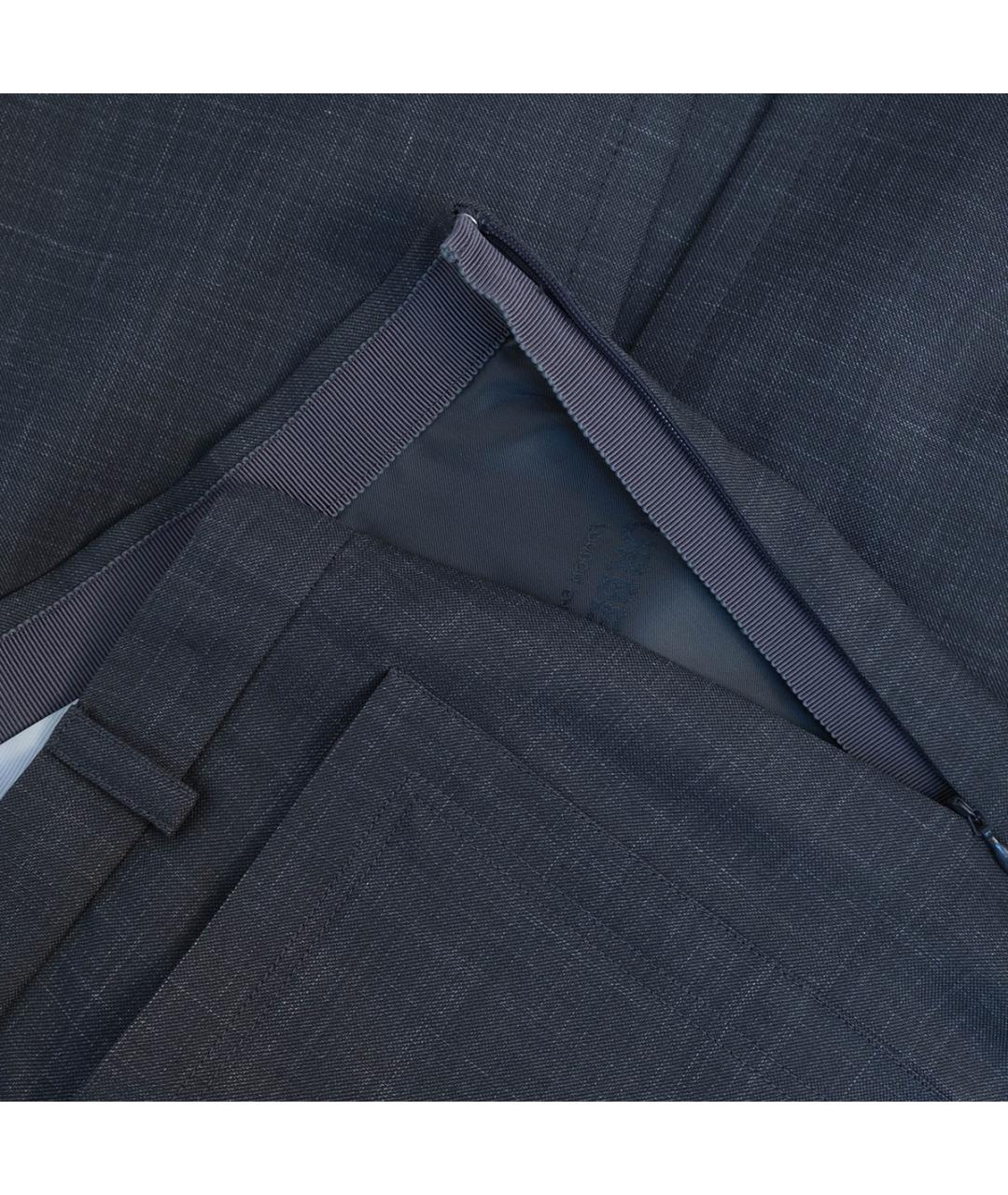 BURBERRY Серая шерстяная юбка миди, фото 4