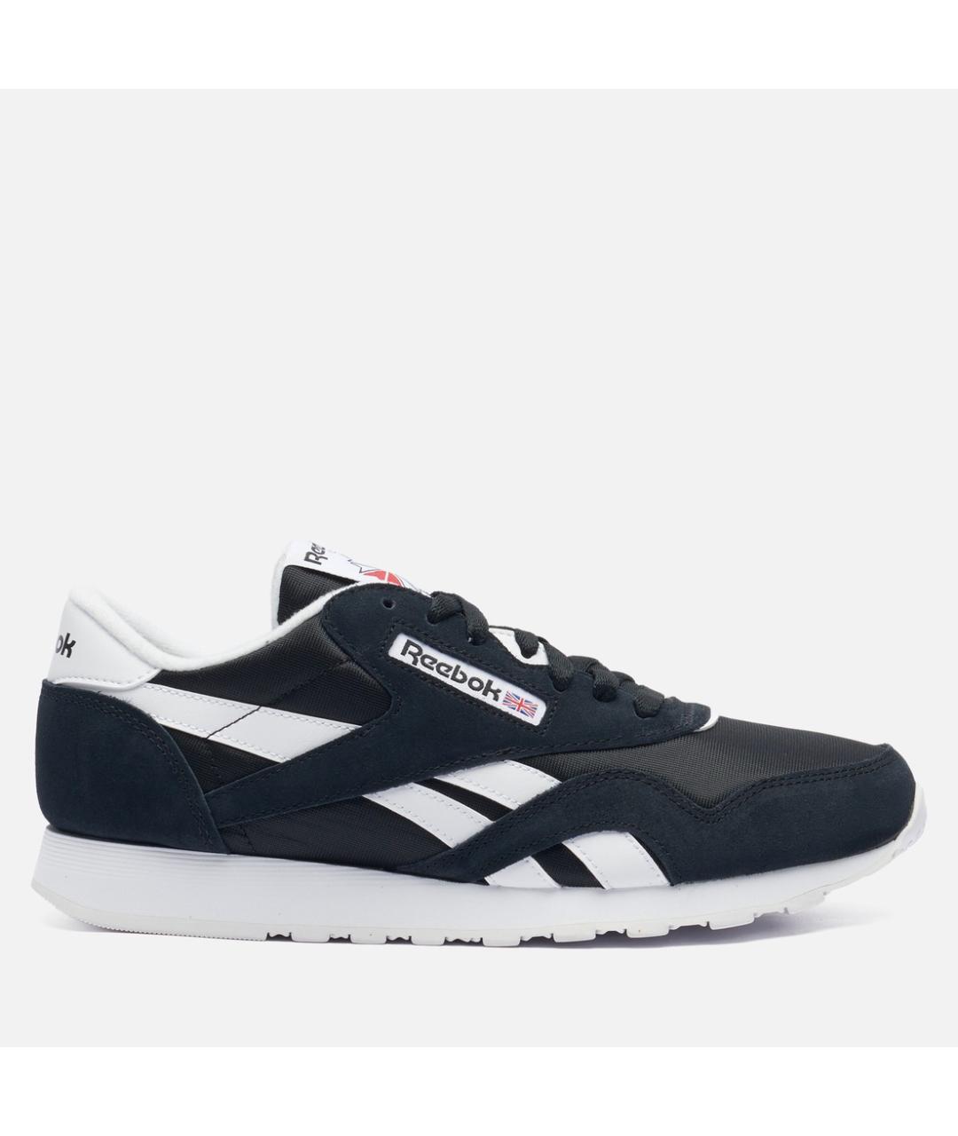 REEBOK Темно-синие замшевые низкие кроссовки / кеды, фото 8