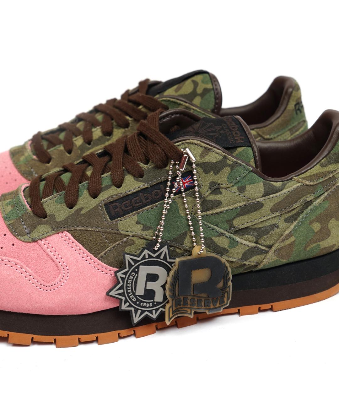 REEBOK Мульти замшевые низкие кроссовки / кеды, фото 4