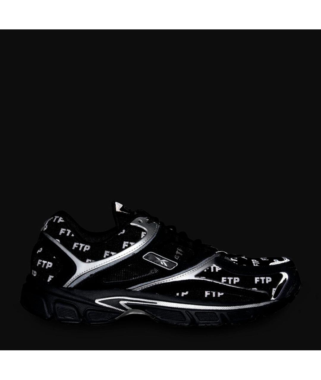REEBOK Черные низкие кроссовки / кеды, фото 7
