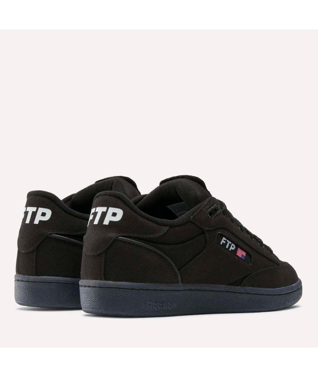 REEBOK Черные низкие кроссовки / кеды, фото 3