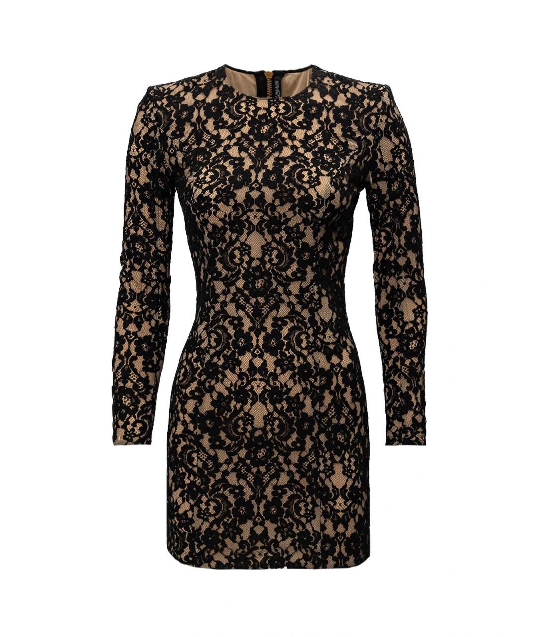 BALMAIN Бежевое хлопковое повседневное платье, фото 1