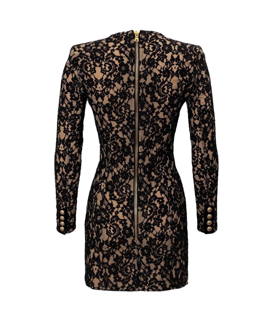 BALMAIN Бежевое хлопковое повседневное платье, фото 2