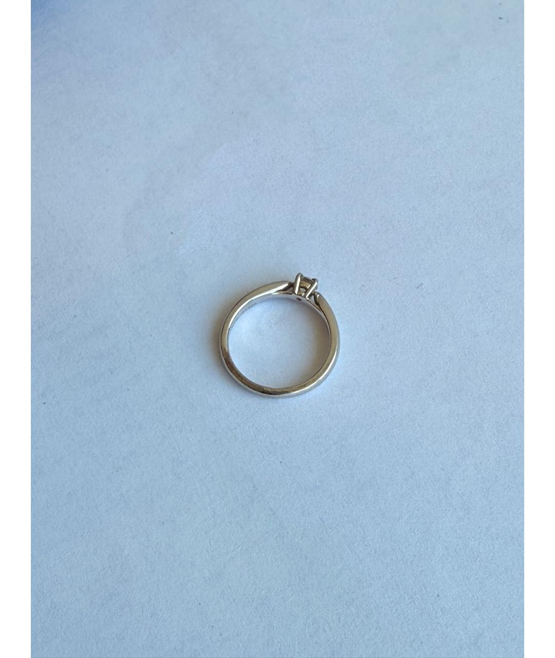 TIFFANY&CO Серебряное платиновое кольцо, фото 4