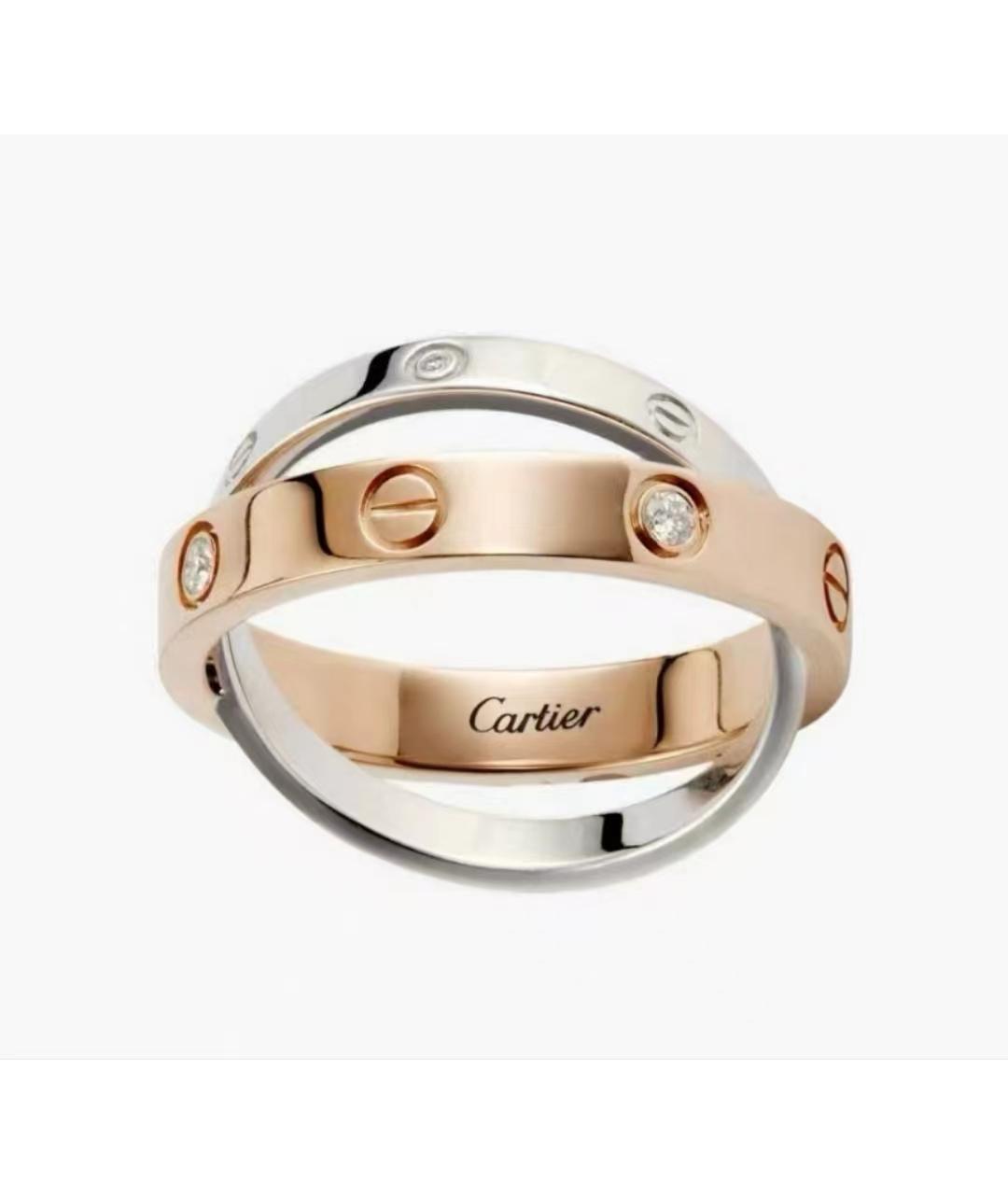 CARTIER Золотое кольцо из розового золота, фото 1