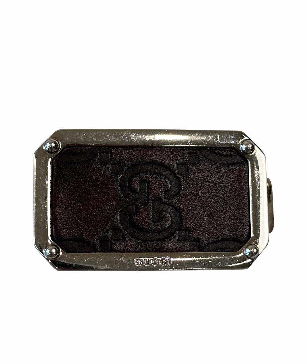 GUCCI Коричневый кожаный кошелек, фото 1