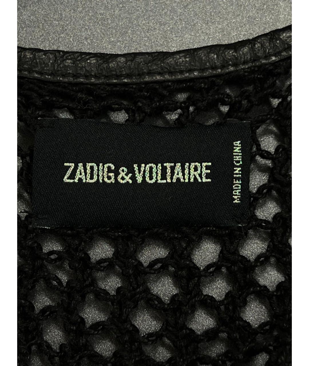 ZADIG & VOLTAIRE Черная майка, фото 3
