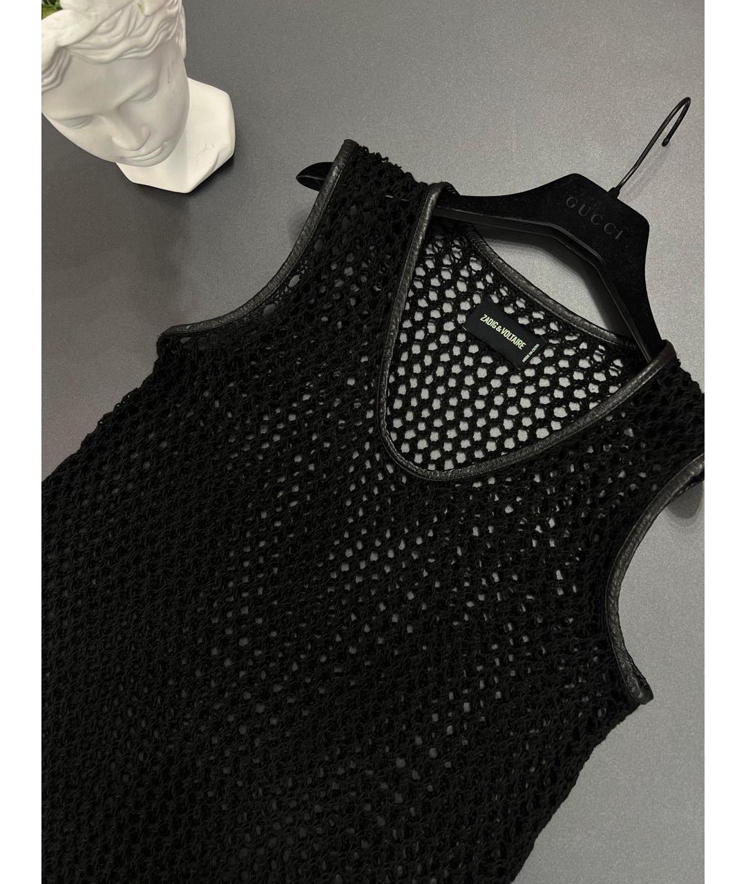 ZADIG & VOLTAIRE Черная майка, фото 2