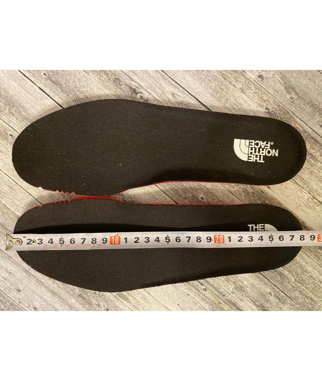 THE NORTH FACE Черные синтетические низкие кроссовки / кеды, фото 6