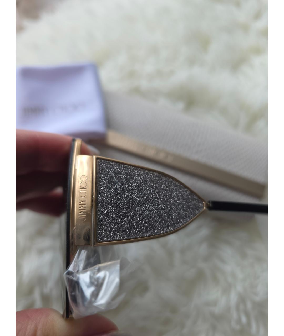 JIMMY CHOO Черные металлические солнцезащитные очки, фото 3