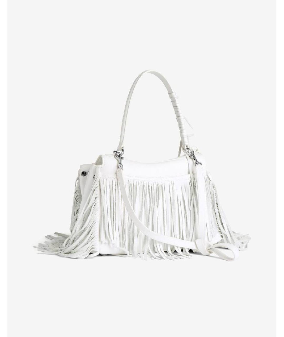 BALENCIAGA Белая кожаная сумка тоут, фото 5