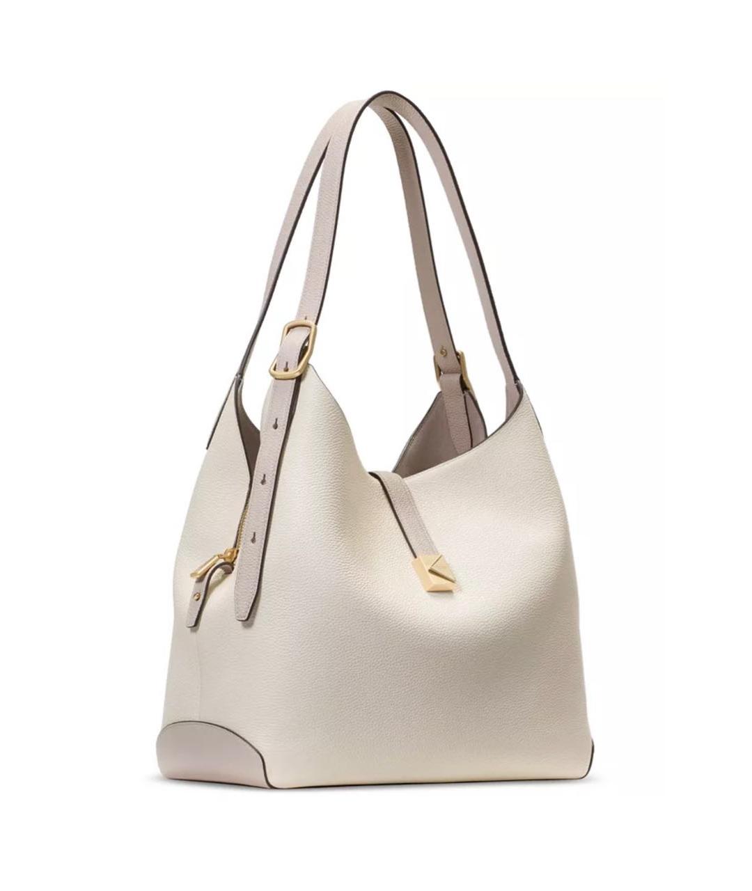 KATE SPADE Белая кожаная сумка тоут, фото 2