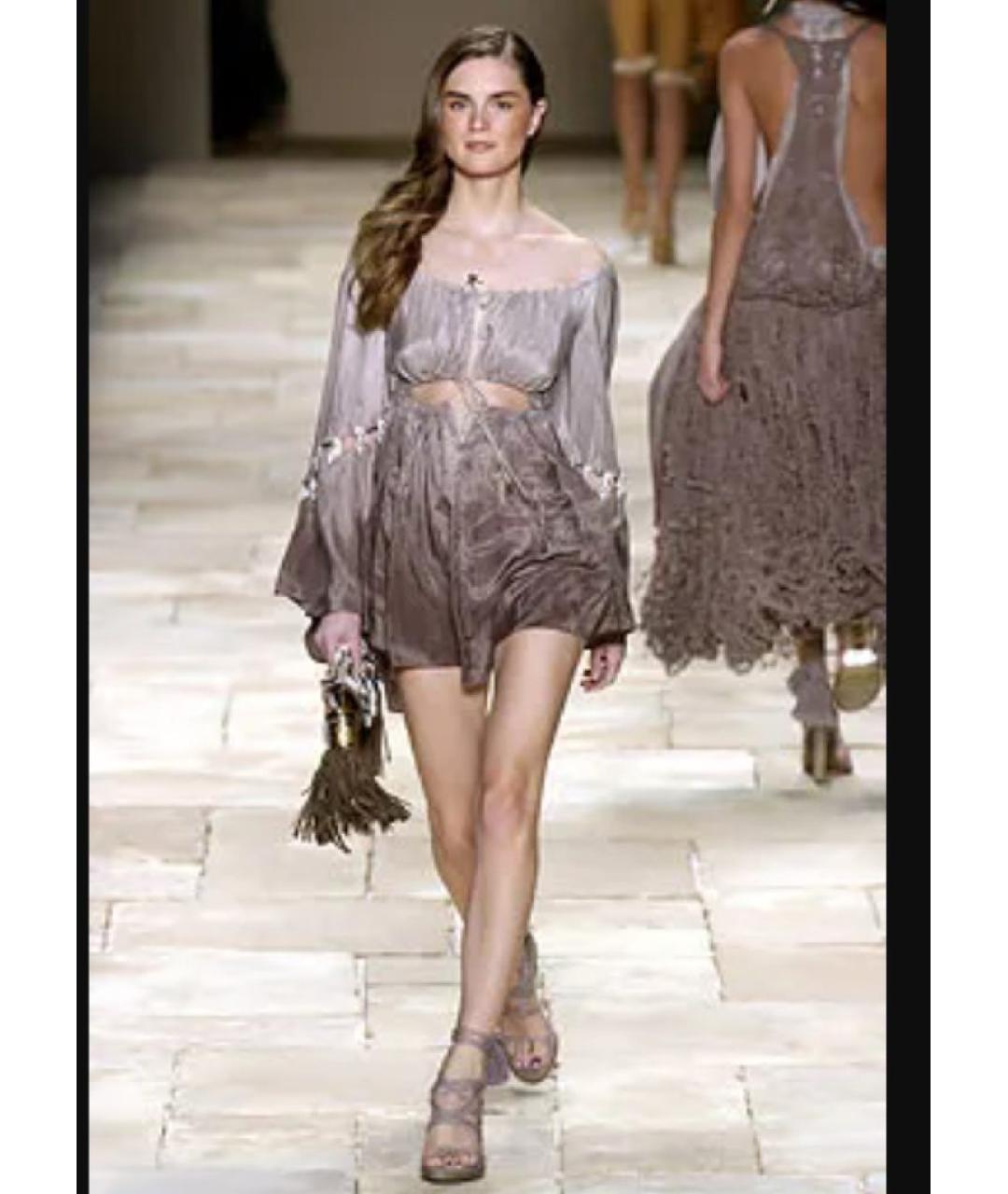 GIVENCHY Коралловая шелковая блузы, фото 9