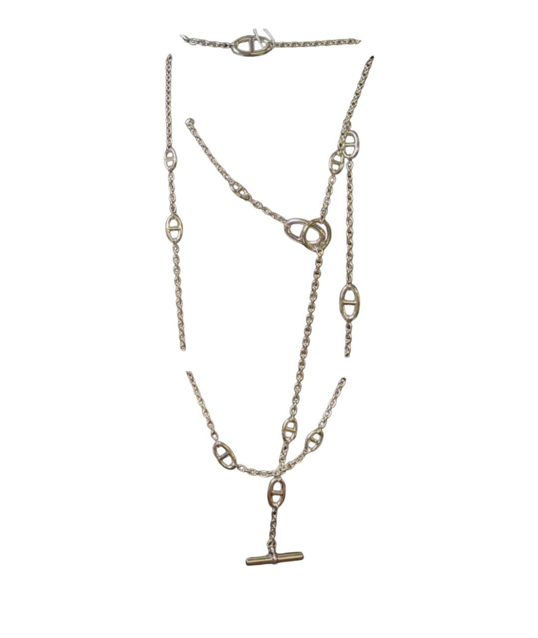 HERMES Серебряная серебряная цепочка, фото 1