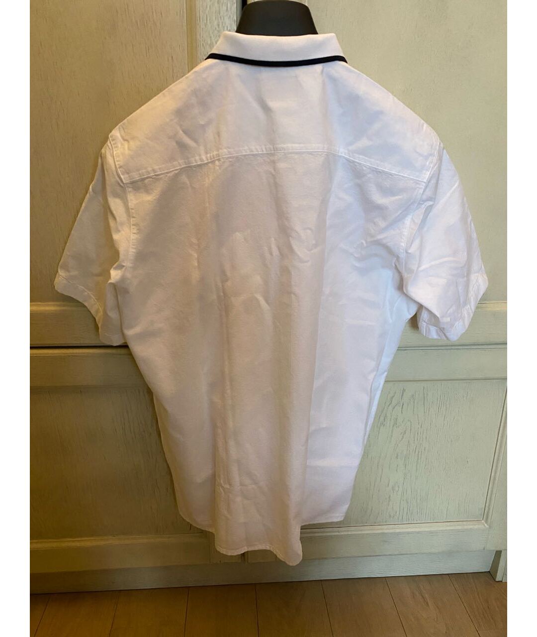 HUGO BOSS Белая хлопковая кэжуал рубашка, фото 2