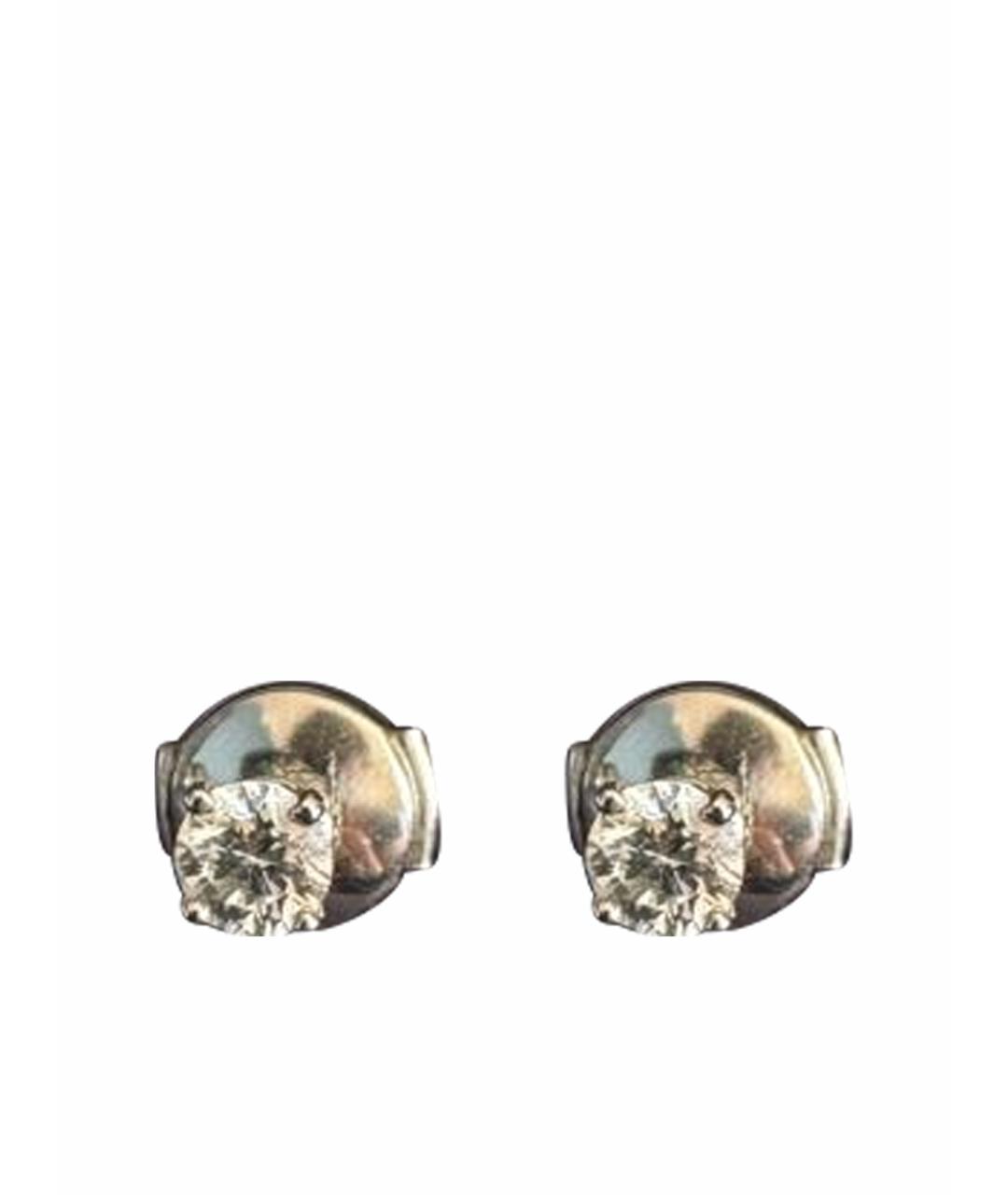 TIFFANY&CO Белые серьги из белого золота, фото 1