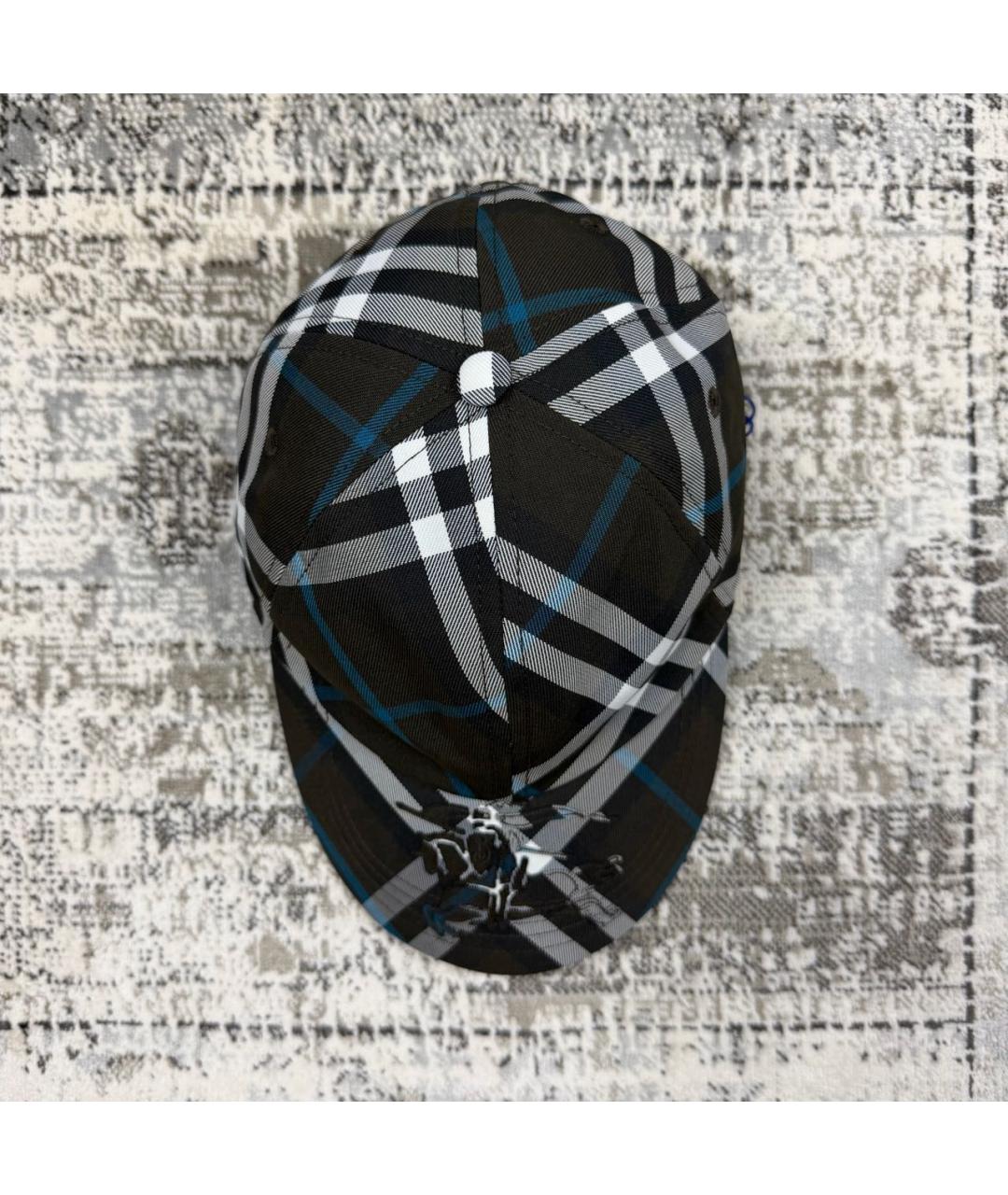 BURBERRY Коричневая хлопковая кепка/бейсболка, фото 2