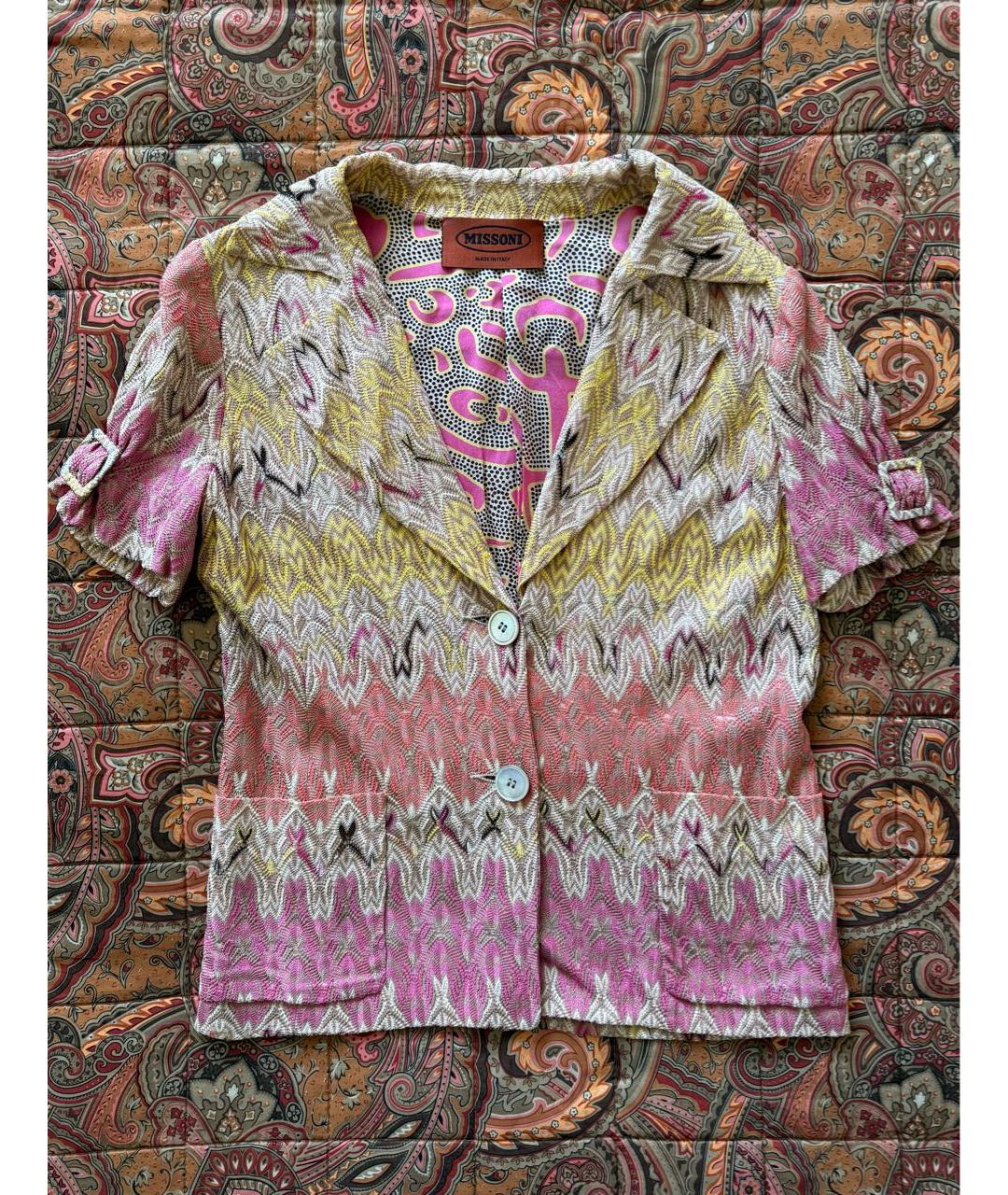 MISSONI Мульти вискозный костюм с юбками, фото 9