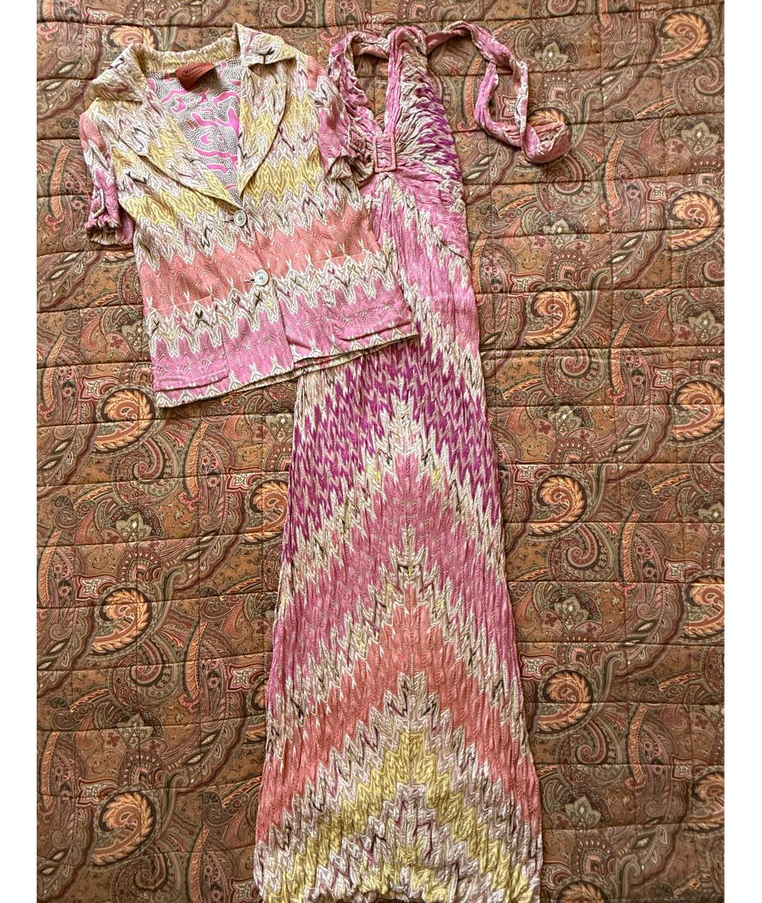 MISSONI Мульти вискозный костюм с юбками, фото 6