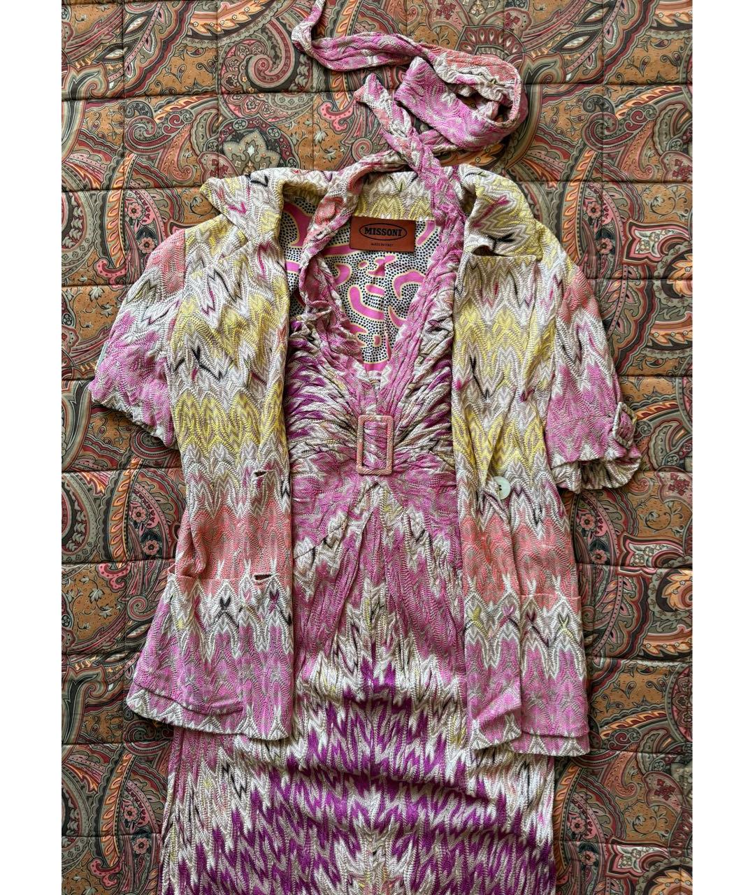 MISSONI Мульти вискозный костюм с юбками, фото 7