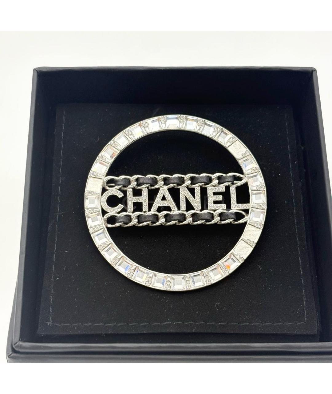 CHANEL Золотая металлическая булавка / брошь, фото 3
