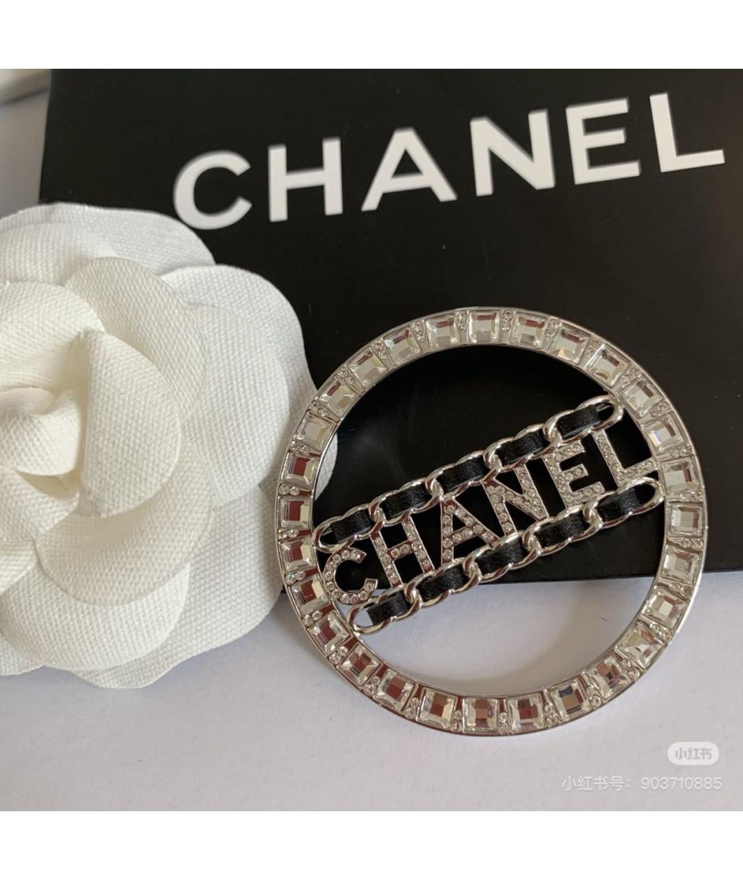 CHANEL Золотая металлическая булавка / брошь, фото 5