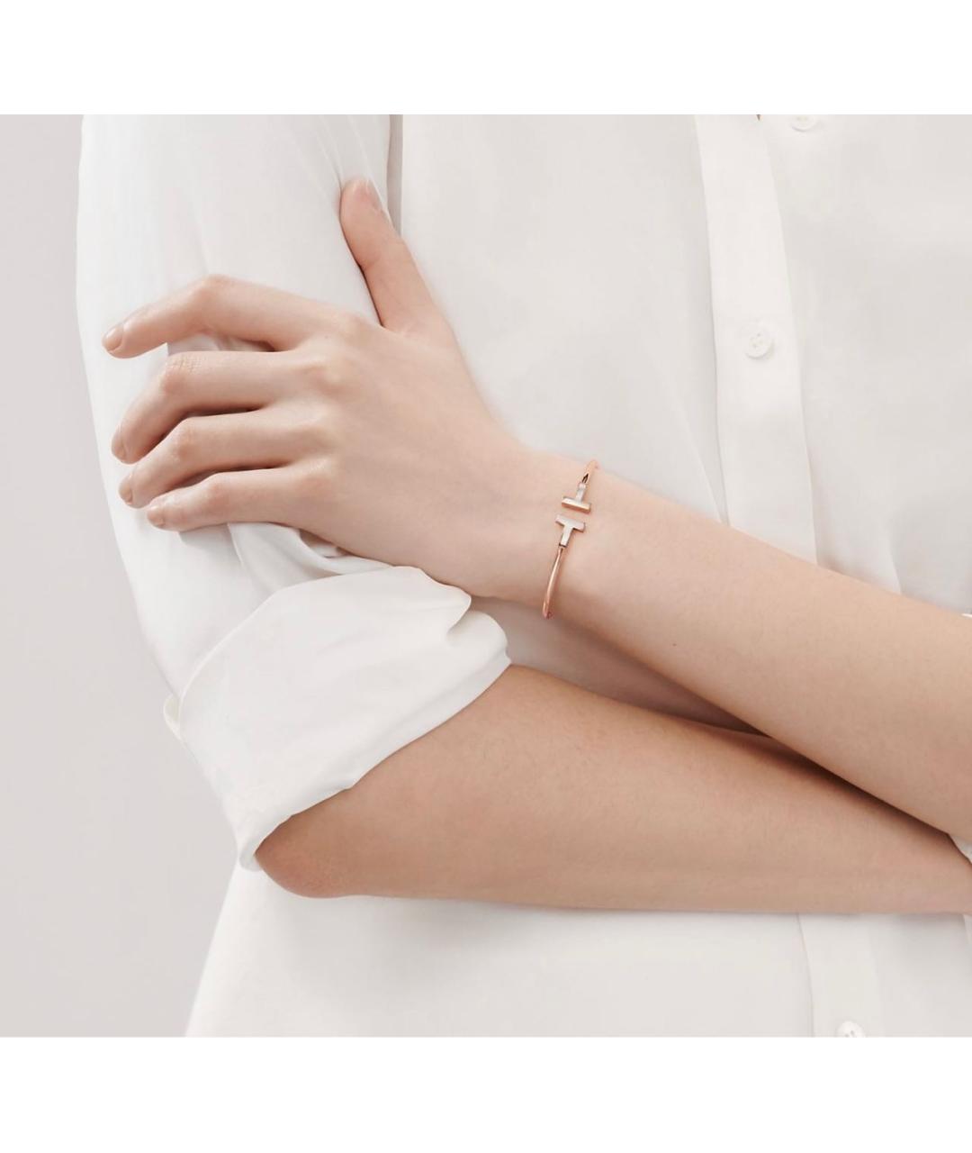 TIFFANY&CO Золотой браслет из розового золота, фото 4