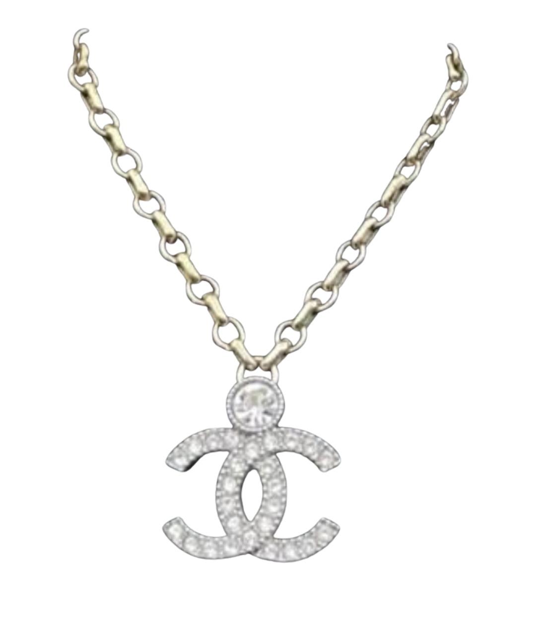 CHANEL Золотая металлическая подвеска, фото 1