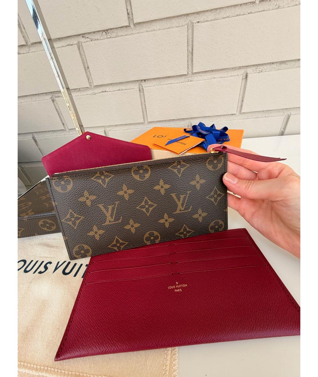 LOUIS VUITTON Коричневая сумка через плечо, фото 8