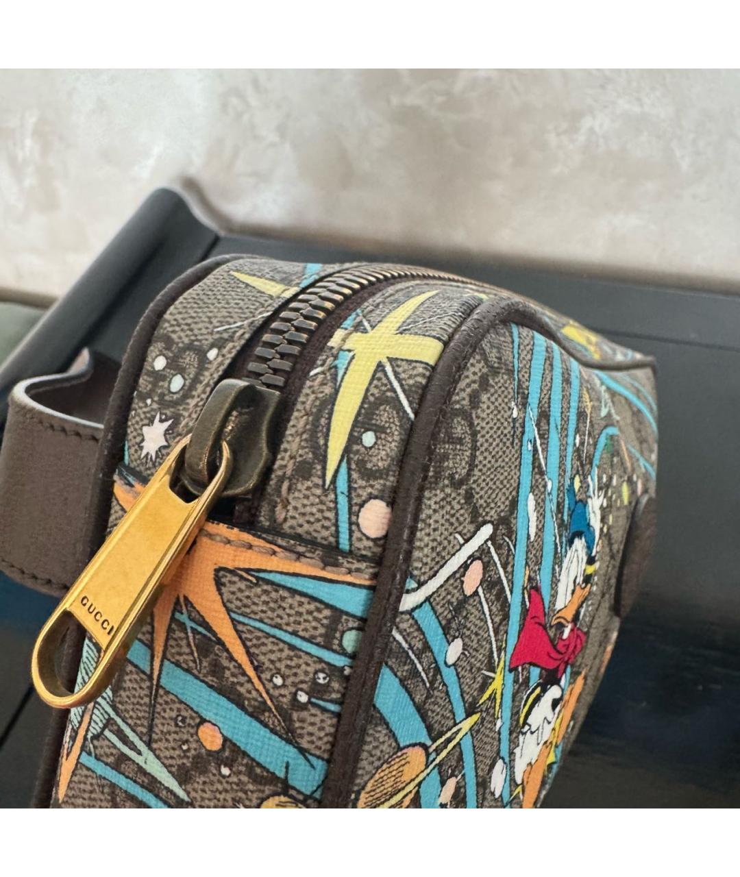 GUCCI Мульти поясная сумка из искусственной кожи, фото 5