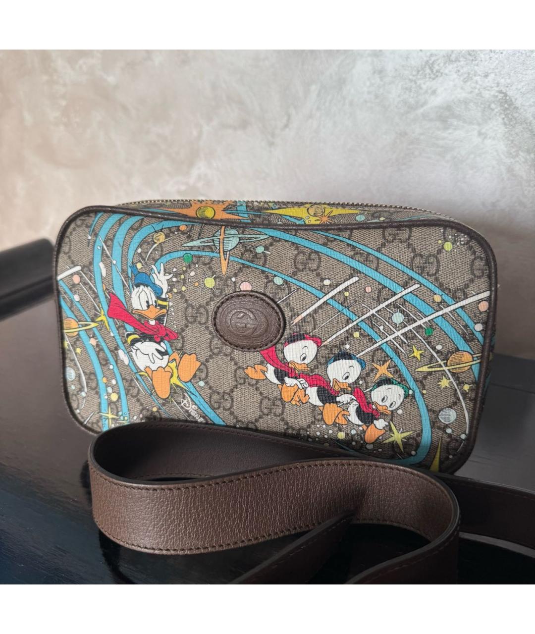 GUCCI Мульти поясная сумка из искусственной кожи, фото 2