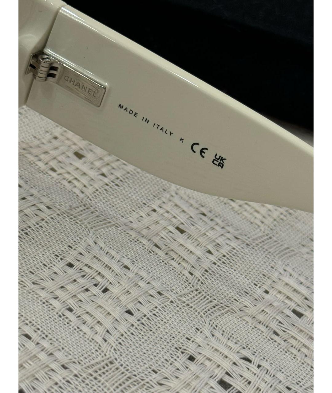 CHANEL Черные пластиковые солнцезащитные очки, фото 2