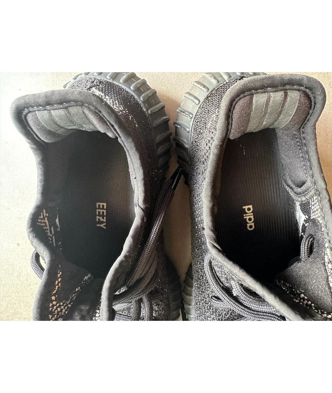 ADIDAS YEEZY Черные низкие кроссовки / кеды, фото 3
