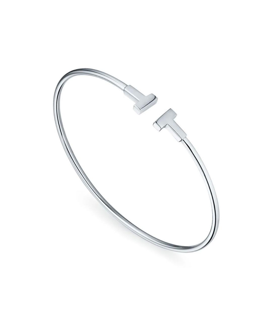 TIFFANY&CO Серебряный браслет из белого золота, фото 2