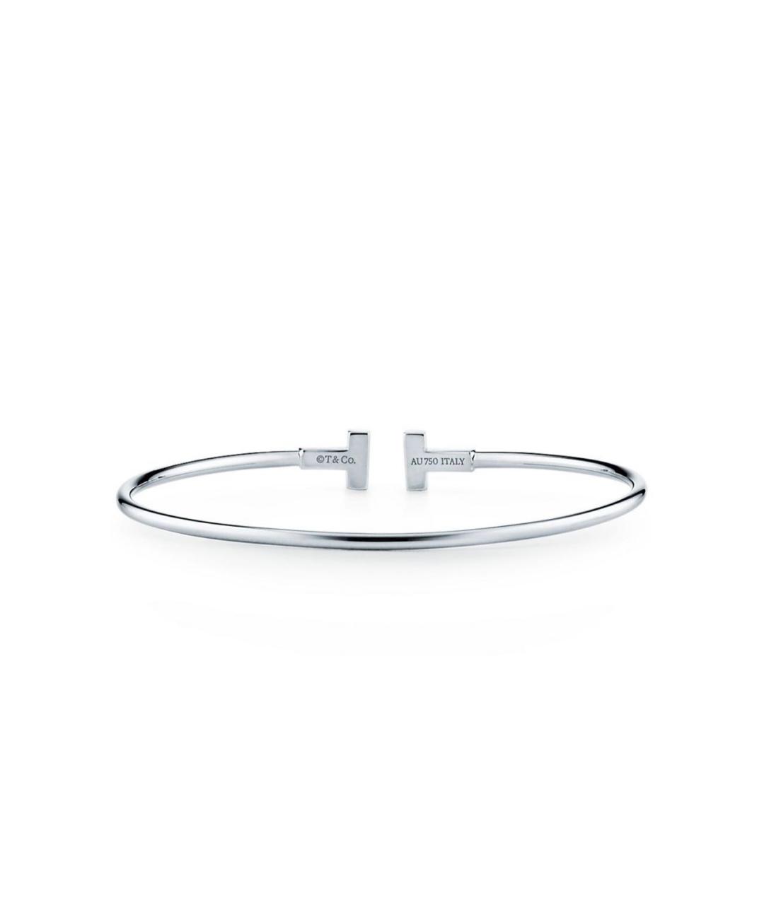 TIFFANY&CO Серебряный браслет из белого золота, фото 3